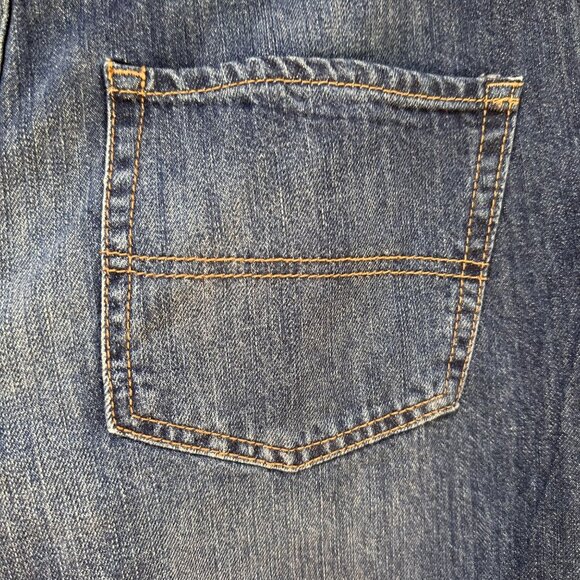 Childrens Place Bootcut Semi-Evasee Blue Jeans Size 20 Waist 34  Slim Fit Cotton - Picture 13 of 13